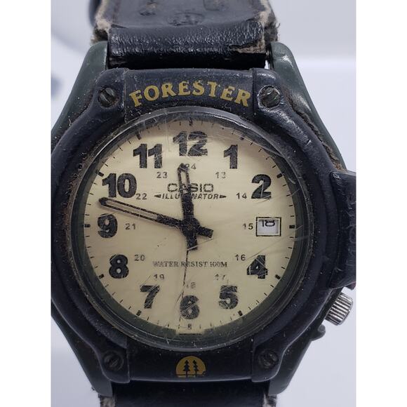 Casio Illuminator Forester. 100M water resistant. 5405 FT-500W